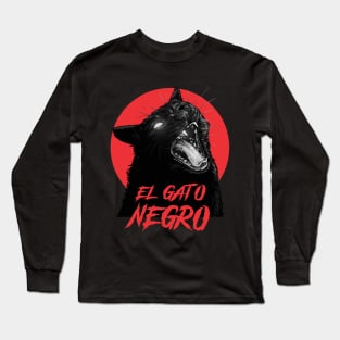 El Gato Negro Long Sleeve T-Shirt